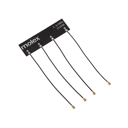 Molex 2.4/5Ghz Mimo 4X4 Flexible Antenna 100Mm 2123300100